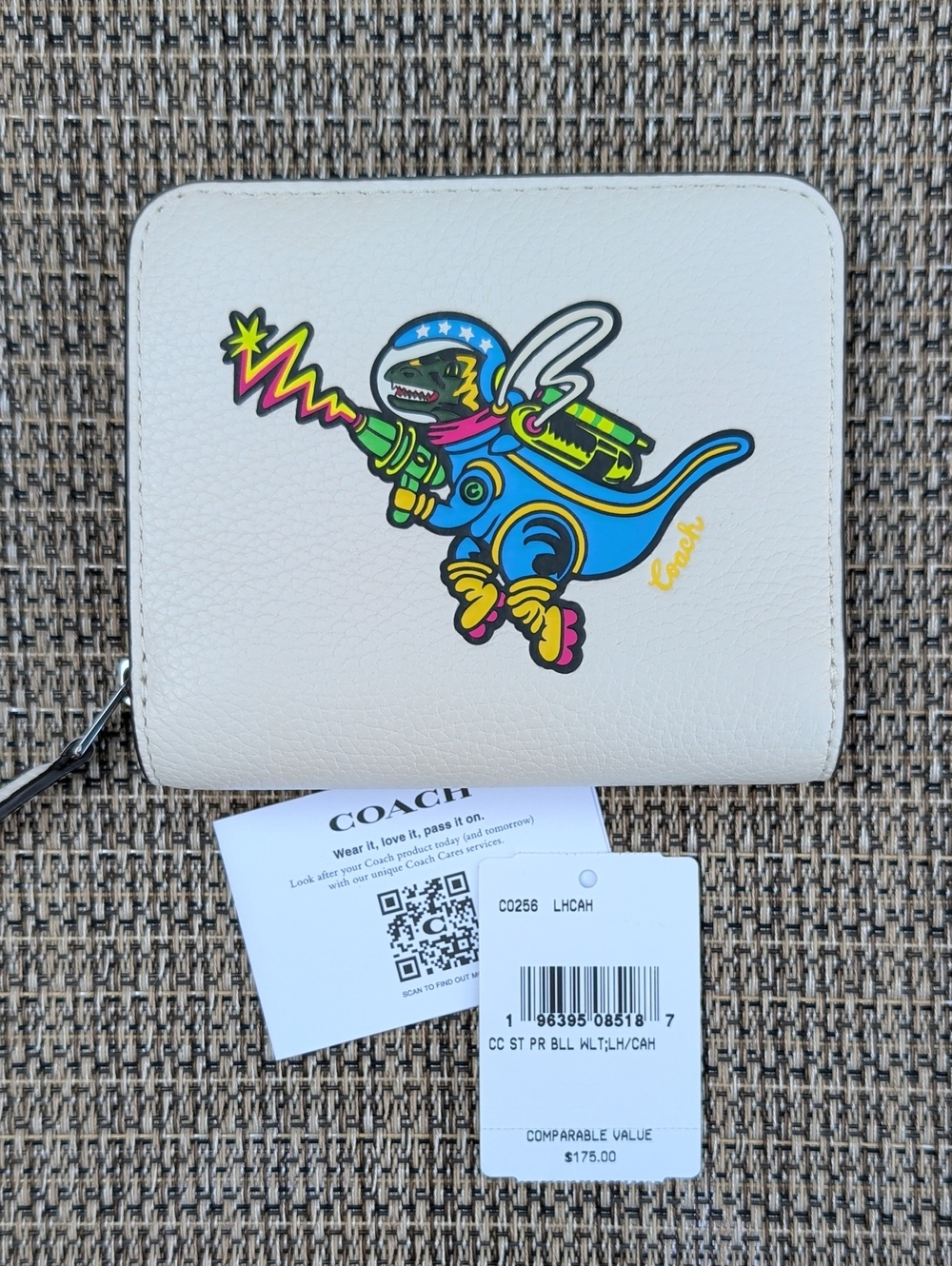 Coach Cosmic Rexy 10th Anniversary Billfold Wallet (C0256) NWT